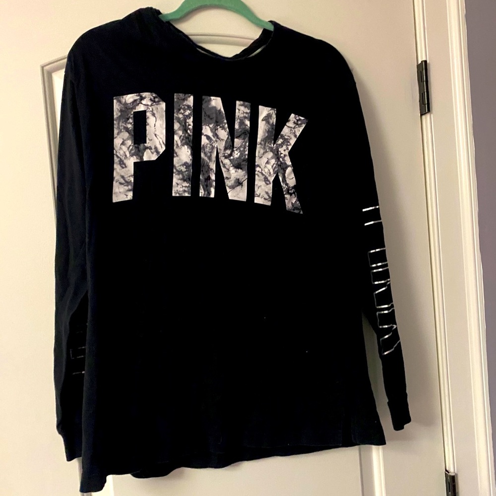 VS Pink - Marble Long Sleeve